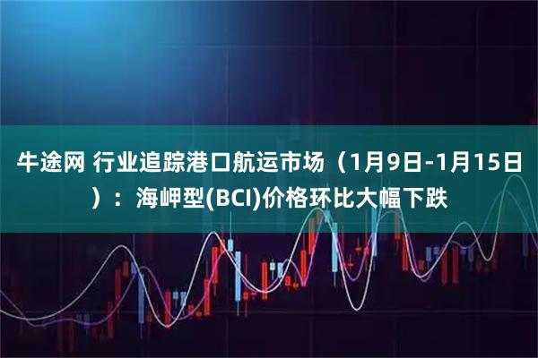 牛途网 行业追踪港口航运市场（1月9日-1月15日）：海岬型(BCI)价格环比大幅下跌